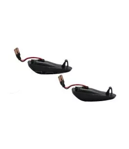 Led φλας φτερού για Mercedes W140,W202,W208,W210,Vito,Sprinter (1995-2002) - φιμέ με τρεχούμενο φλας - σετ 2τμχ. 