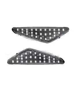 Led φλας φτερού για Ford Focus (98-04) / Mondeo (00-07) - φιμέ με τρεχούμενο φλας - σετ 2τμχ. 