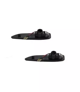 Led φλας φτερού για BMW E65, E66, σειρά 7 (2002-2008) - φιμέ με τρεχούμενο φλας - σετ 2τμχ. 