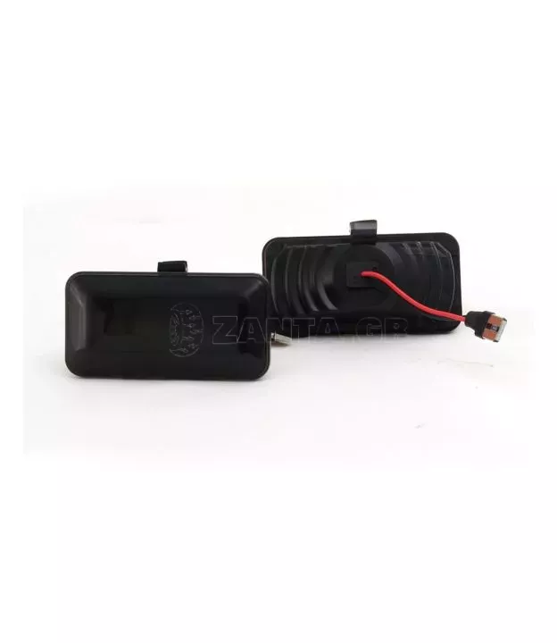 Led φλας φτερού για VW Golf 3 / Vento / Passat B4 (1988-1994) - φιμέ με τρεχούμενο φλας - σετ 2τμχ.