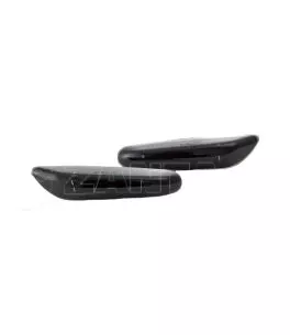 Led φλας φτερού για BMW E90 / E91 / E92 / E93 / E87 / X1 - φιμέ με τρεχούμενο φλας - σετ 2τμχ. 