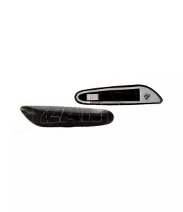 Led φλας φτερού για BMW E90 / E91 / E92 / E93 / E87 / X1 - φιμέ με τρεχούμενο φλας - σετ 2τμχ. 