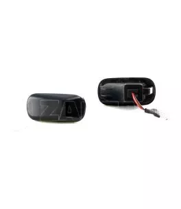 Led φλας φτερού για Honda Civic (1991-1996), Accord (1998-2002), S2000 / Acura - φιμέ με τρεχούμενο φλας - σετ 2τμχ. 