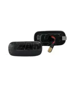 Led φλας για Audi A4 B6 B7 (2001-2008) / A6 C5 / A8  -  φιμέ με τρεχούμενο φλας - σετ 2τμχ. 