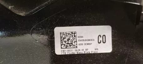Κεντρικό καλύμμα ταμπλό από PEUGEOT 108 - 55405-0H040 