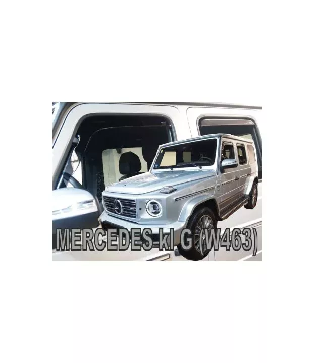 Ανεμοθραύστες για MERCEDES G-CLASS (W463) 3/5D (2018+) - 4 τμχ. εμπρός και πίσω