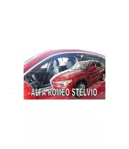 Ανεμοθραύστες για ALFA ROMEO STELVIO (2017+) - 4 τμχ. εμπρός και πίσω 