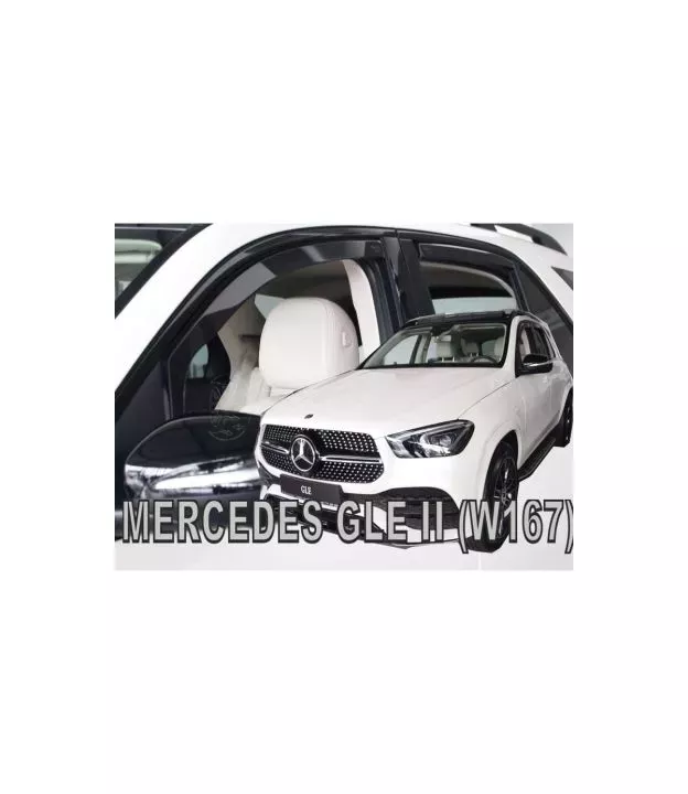 Ανεμοθραύστες για MERCEDES GLE II (W167) (2019+) - 4 τμχ. εμπρός και πίσω