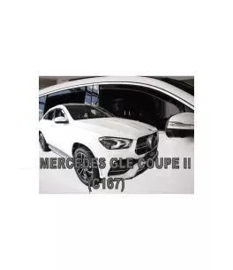 Ανεμοθραύστες για MERCEDES GLE COUPE C167 5D (2019+) - 4 τμχ. εμπρός και πίσω 
