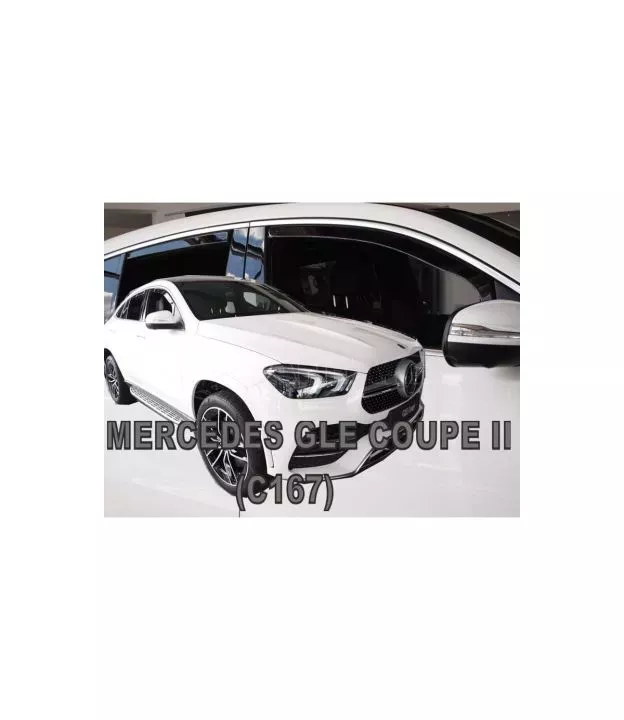 Ανεμοθραύστες για MERCEDES GLE COUPE C167 5D (2019+) - 4 τμχ. εμπρός και πίσω