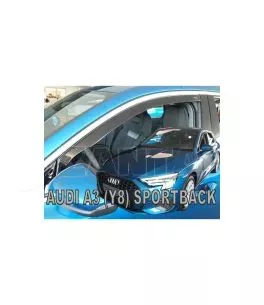 Ανεμοθραύστες για AUDI A3 (Y8) SPORTBACK 5D (2020+) - 2 τμχ. εμπρός 