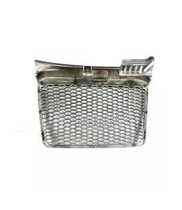 Μάσκα χωρίς σήμα για Audi A4 B7 (2004-2007)-  RS Look πλαίσιο χρωμίου 