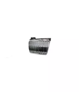 Μάσκα χωρίς σήμα για Audi A4 B7 (2004-2007)-  RS Look πλαίσιο χρωμίου 