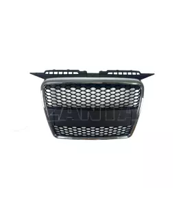 Μάσκα με σήμα για Audi A3 (2005-2008) - RS-Look με πλαίσιο χρωμίου 