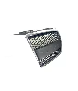 Μάσκα με σήμα για Audi A3 (2005-2008) - RS-Look με πλαίσιο χρωμίου 
