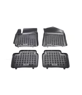 Λαστιχένια πατάκια Rezaw Plast για Hyundai i10 III (2019+) - τύπου σκαφάκι - 4τμχ. 