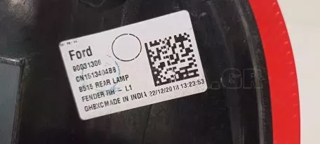 Πίσω Δεξιά Φως από Ford EcoSport - 90031306 