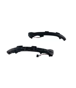 Τρεχούμενα led φλας για καθρέφτες για VW Golf 7 / Sportsvan / Touran (2010+) - φιμέ - σετ 2τμχ. 