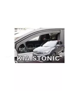 Ανεμοθραύστες για Kia Stonic (2017+) 5 πορτο - 2 τμχ. εμπρός 