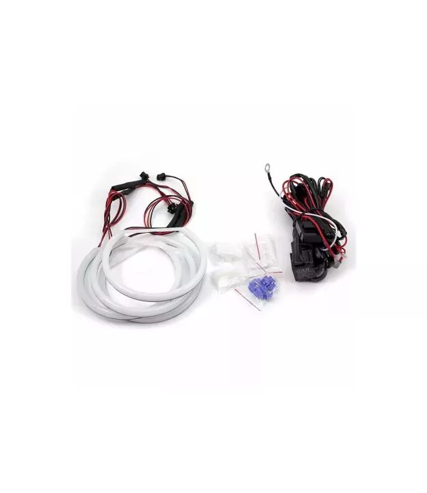 Δαχτυλίδια angel eyes για BMW E36 / E38 / E39 led - lightbar design - κόκκινο χρώμα