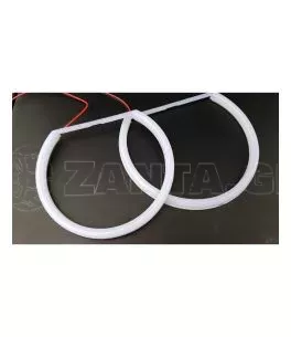 Δαχτυλίδια angel eyes για  BMW E46 coupe (1998-2003) / BMW E46 Sedan, Combi (1998-2005) - lightbar design - Λευκό χρώμα 