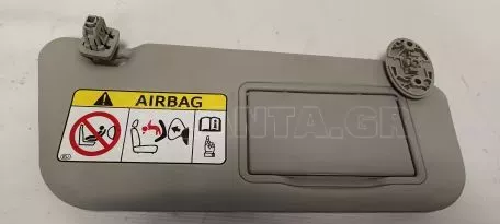 Σκιάδιο Αλεξήλιο Δεξί από Toyota Yaris - Αλεξηλιο Toyota Yaris συνοδηγού μεριά 
