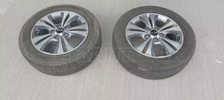 2 Ζάντες 16αρες  με λάστιχα 2017 205/55 R16 από Kia Venga 