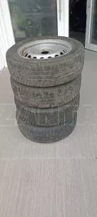 4 Ζάντες 15αρες με Λάστιχα 185/60 R15 - --- 