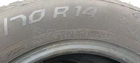 2 λάστιχα 14αρια 2016 175/70 R14 