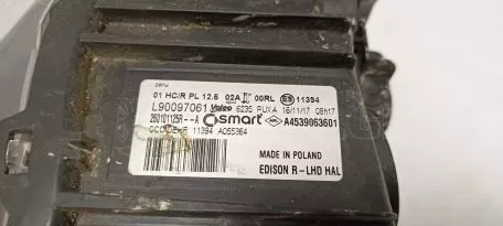 Δεξιός προβολέας από SMART ForTwo Coupe - A4539063601 