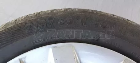 3 ζαντες 16αρες με λάστιχα και τάσια nissan 2014 215/65R16 