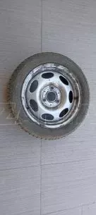 2 ζάντες 15αρες με λάστιχα 155/60 R15 