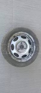 2 ζάντες 15αρες με λάστιχα 155/60 R15 