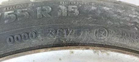 2 ζάντες 15αρες με λάστιχα 2017 175/55R15 