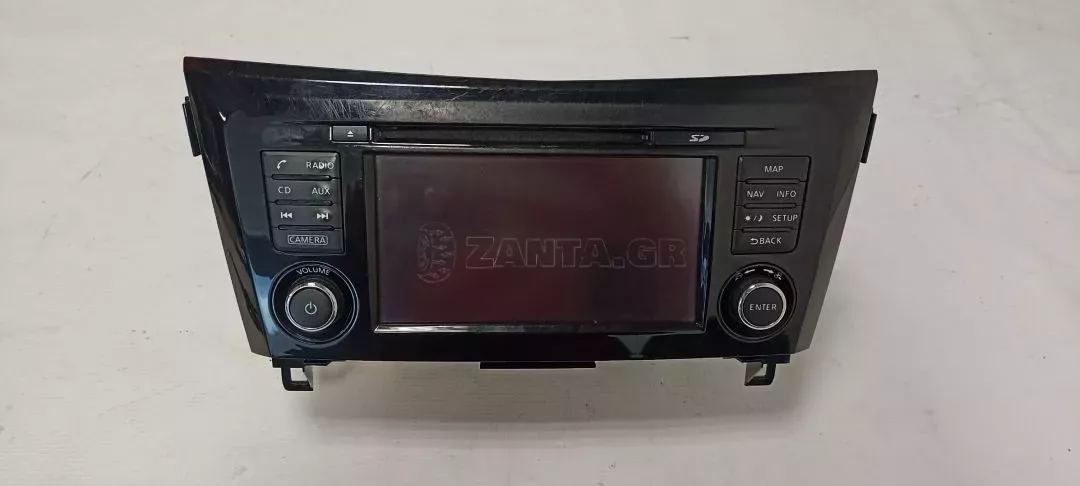 Μονάδα Πολυμέσων Radio CD GPS από Nissan Qashqai J11 - 7513750231