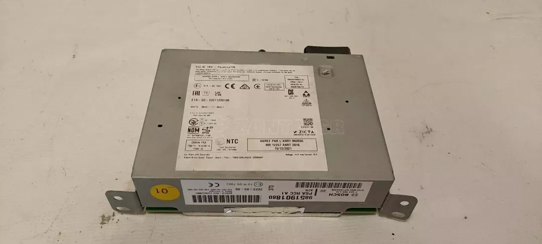 Κεφαλή Μονάδας Radio CD GPS από CITROEN C3 - 9851901880