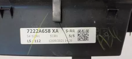 Δεξί Κάλυμμα Εσωτερικού Πίσω Πόρτας από Mitsubishi Space Star - 7222A658XA 52361 