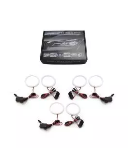 Led Angel eyes για Alfa Romeo 159 - Lightbar design Mat - λευκό χρώμα 