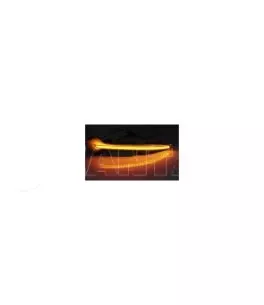 Τρεχούμενα led φλας για καθρέπτες για Seat Leon (2012-2016) / Ibiza (2017+) / Arona (2017+) - φιμέ - σετ 2τμχ. 