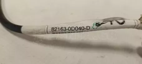 Αρνητικό καλώδιο μπαταρίας από Toyota Yaris - 82163-0D040-D 