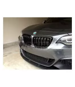 Μάσκα για BMW F22 / F23 / F87 (2014+) ματ - Piano M2 Design - 2τμχ. 