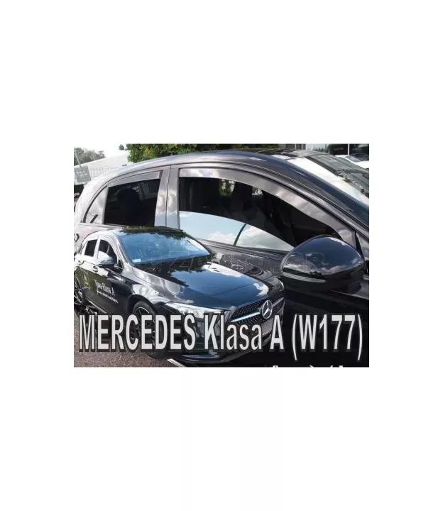 Ανεμοθραύστες για MERCEDES A-Class W177 (2019+) 5d - 4 τμχ. εμπρός και πίσω