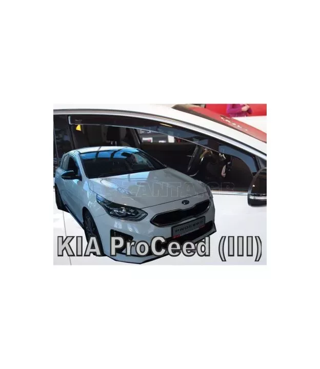 Ανεμοθραύστες για Kia Pro Ceed (2018+) 5d - 2 τμχ. εμπρός