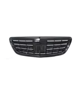 Μάσκα για Mercedes W222 S-Class (2013+) - AMG design - μαύρη 