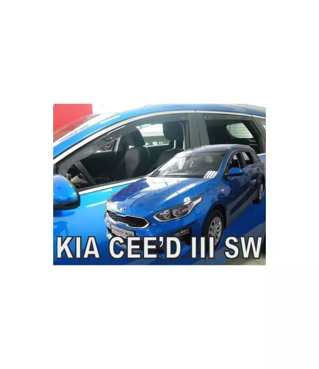 Ανεμοθραύστες για Kia Ceed (2018+) combi - 4 τμχ. εμπρός και πίσω