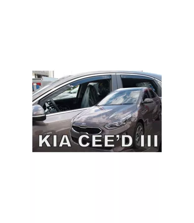 Ανεμοθραύστες για Kia Ceed (2018+) HTB - 4 τμχ. εμπρός και πίσω