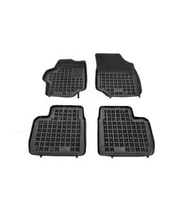 Λαστιχένια πατάκια Rezaw Plast για Peugeot 301 (2012+) - τύπου σκαφάκι - 4τμχ. 