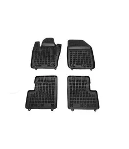 Λαστιχένια πατάκια Rezaw Plast για Fiat 500X (2014+) - τύπου σκαφάκι - 4τμχ. 