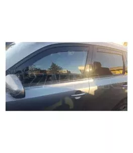Ανεμοθραύστες για Dacia Duster (2018+) 5 πορτο - 4 τμχ. εμπρός και πίσω 
