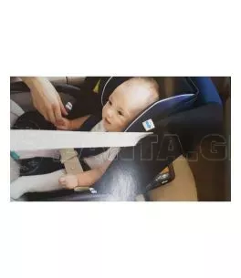 Παιδικό κάθισμα αυτοκινήτου με χερούλι Junior - Bambini - μπλε χρώμα 
